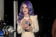 Kelly Osbourne flaunts her slim physique in a skintight dress and more star snaps