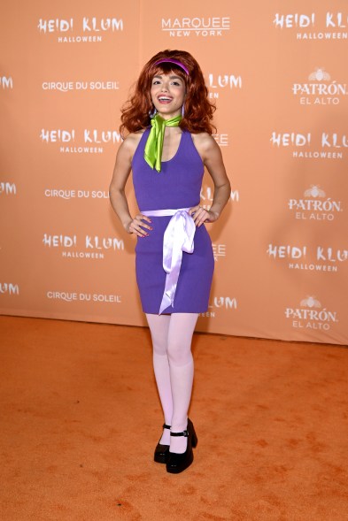 Rachel Zegler Heidi Klum Halloween Pary