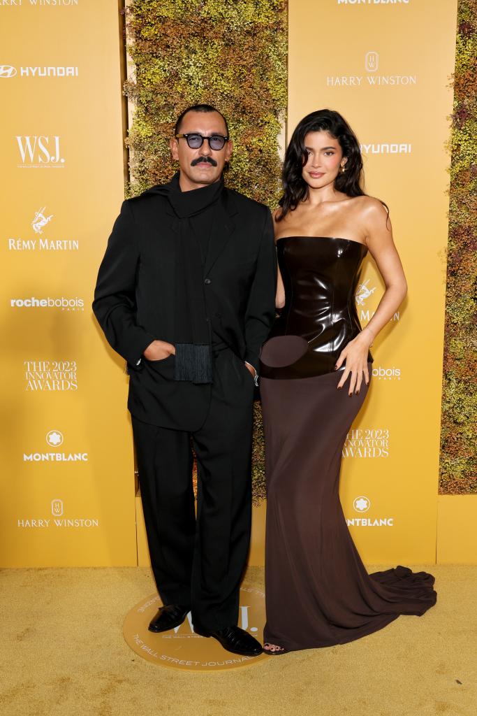 Haider Ackermann and Kylie Jenner