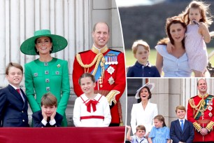 Prince William, Kate Middleton, Prince George, Prince Louis and Princess Charlotte