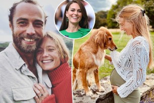 James Middleton and Alizee Thevenet, split with a Kate Middleton inset