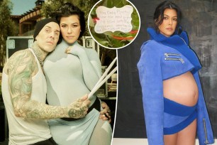 Travis Barker and Kourtney Kardashian