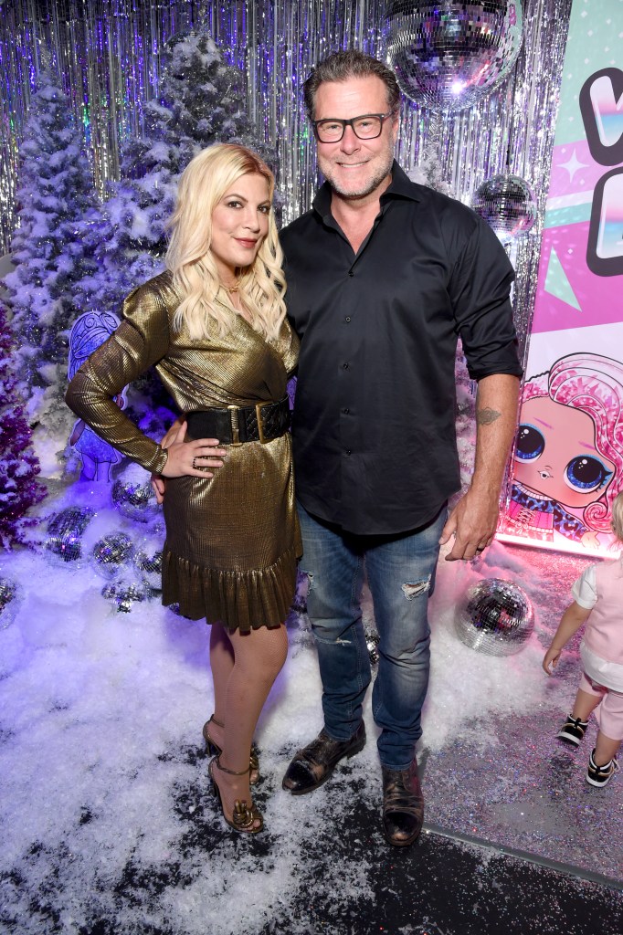 Tori Spelling and Dean McDermott attend L.O.L. Surprise! Winter Disco Launch Party