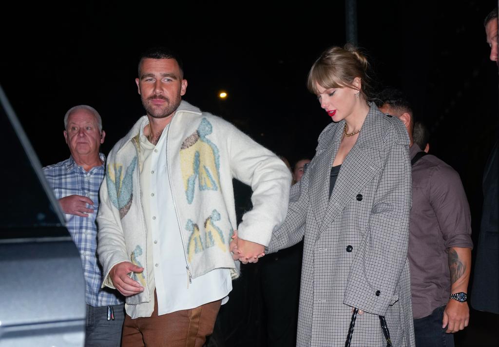 Travis Kelce and Taylor Swift 