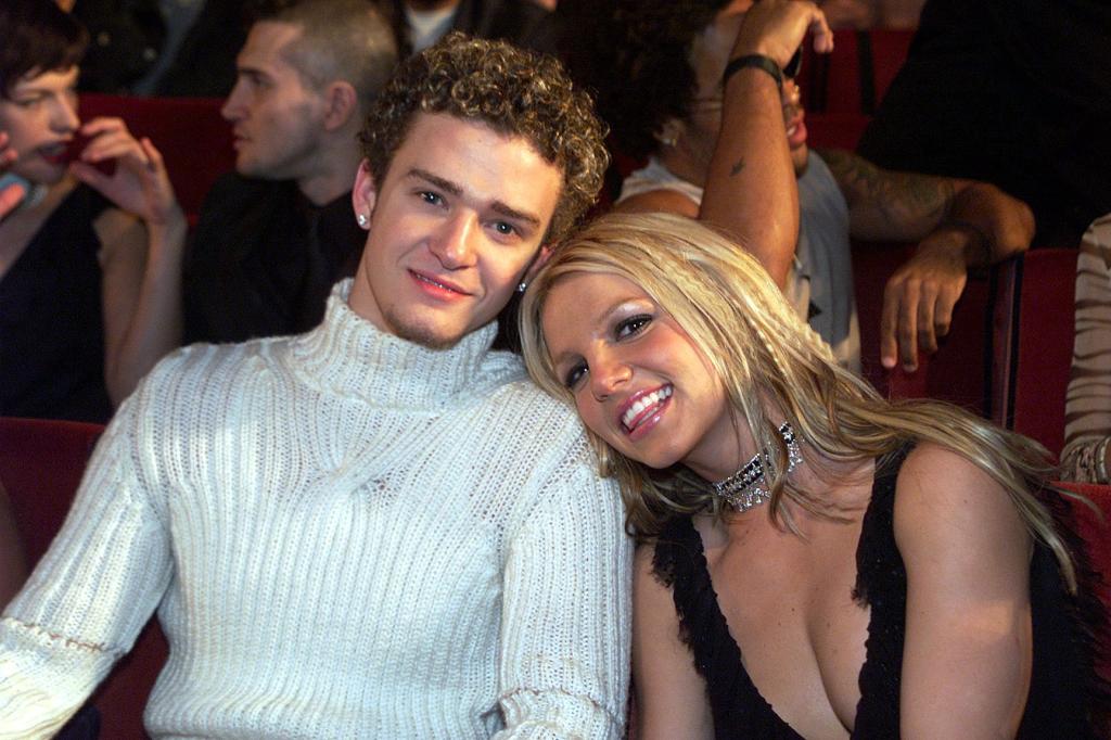 Britney Spears and Justin Timberlake 