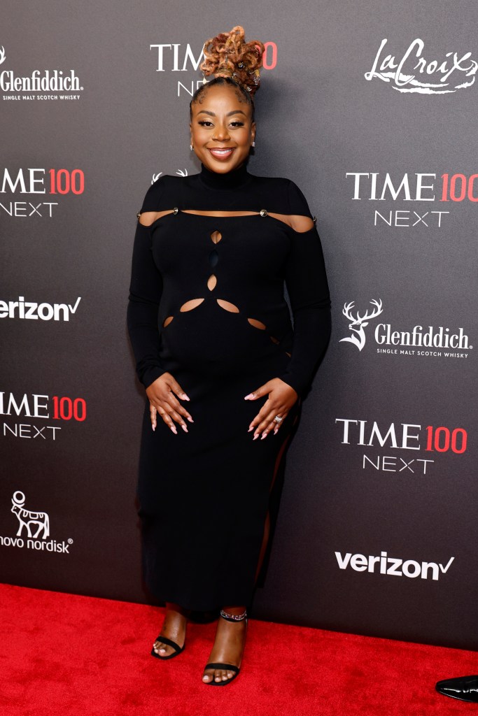 Pinky Cole posing at the TIME100 Next gala.