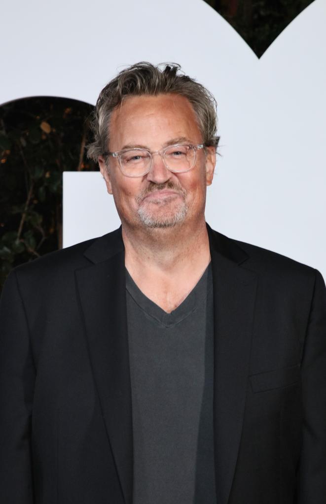Matthew Perry at the 2022 GQ Men Of The Year Party.