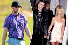 Justin Timberlake spotted glued to his phone on family vacation amid Britney Spears’ memoir backlash